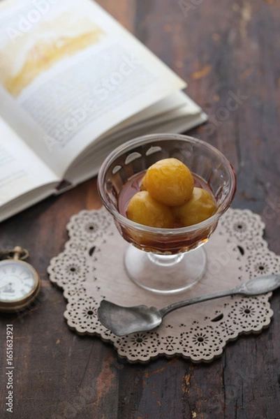 Obraz 	ダージリン梅のデザート