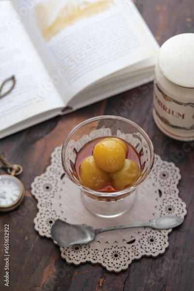 Obraz 	ダージリン梅のデザート