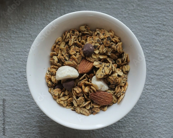 Obraz ナッツとショコラのグラノーラ