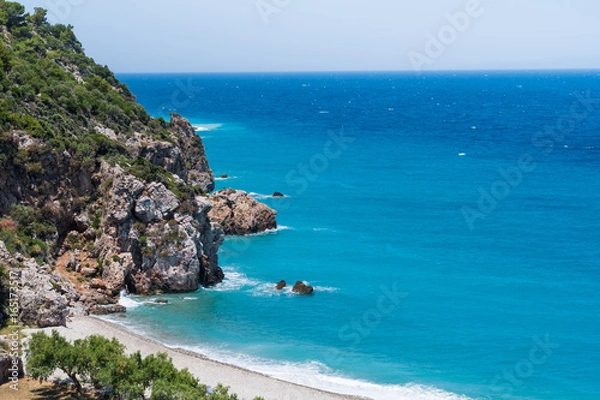 Obraz Tsabou Bay Samos Greece