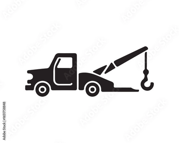 Obraz Tow Truck Vector Icon Design
