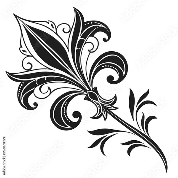 Fototapeta floral design element