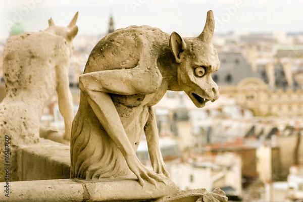 Obraz Grotesque Notre Dame Paris