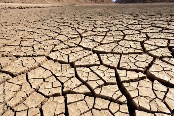Obraz ドライ, 地球, 日照り, 