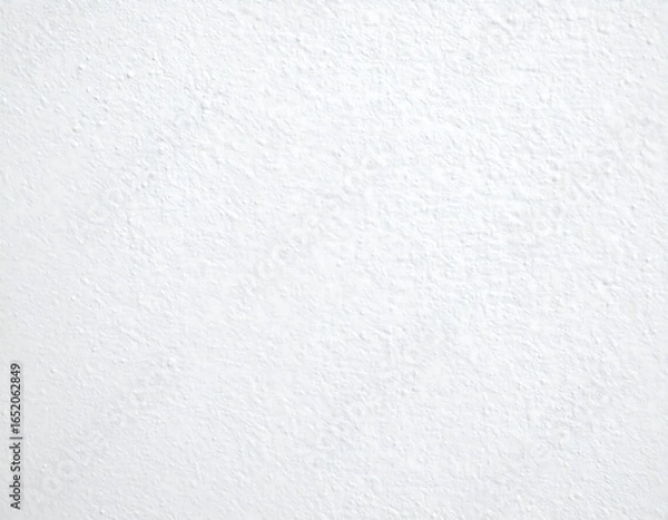 Fototapeta Clean White Textured Wall Surface: Subtle Grain, Minimalist Background, Modern Design, Neutral Palette, High-Resolution Texture.