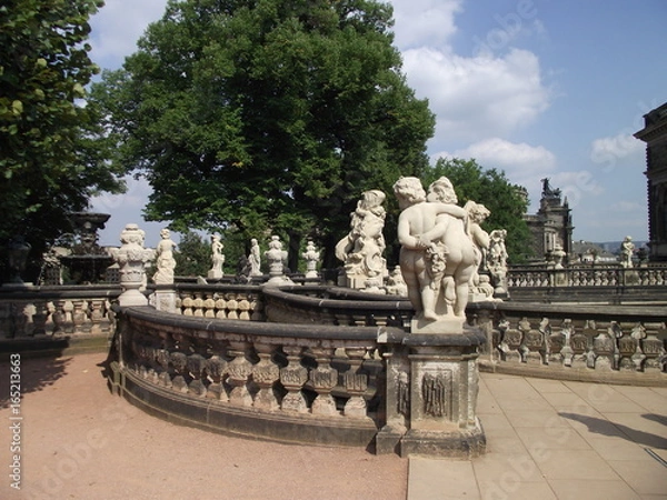Obraz Drezden. Zwinger