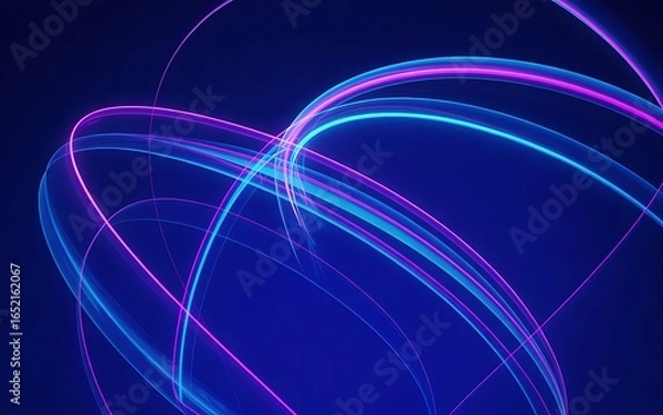 Fototapeta Abstract light trail design