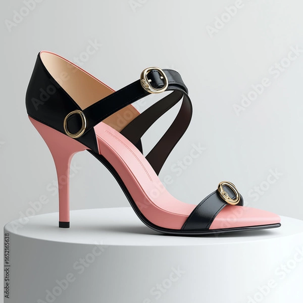 Fototapeta Single Red Stiletto