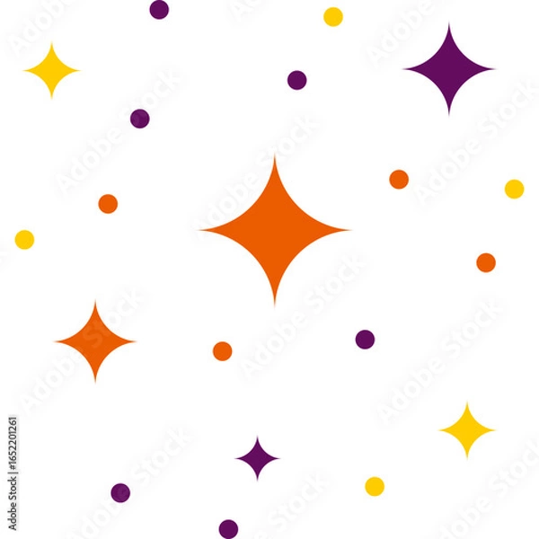 Fototapeta Halloween Sparkles Decoration