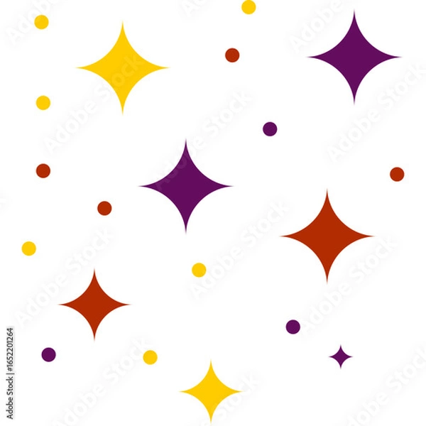 Fototapeta Halloween Sparkles Decoration