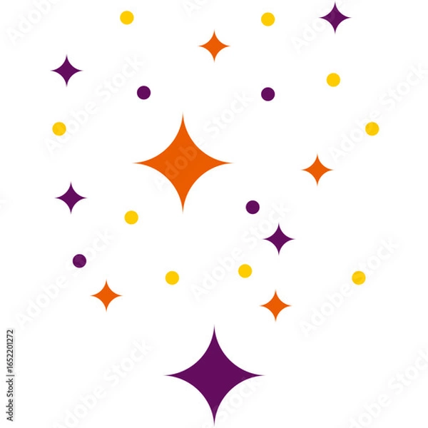 Fototapeta Halloween Sparkles Decoration