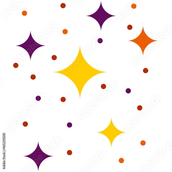 Fototapeta Halloween Sparkles Decoration