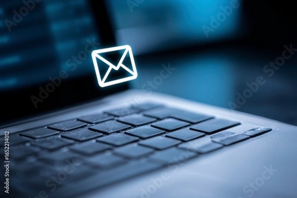 Fototapeta e mail notification concept