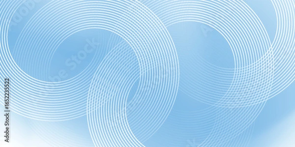 Fototapeta Abstract vector illustration of modern lines background.