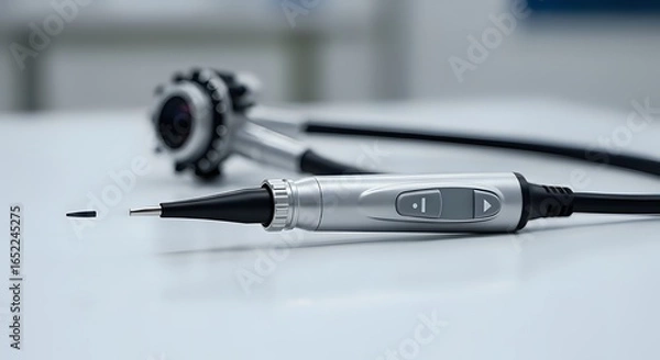 Obraz Endoscopic Camera and Probe for Medical Examination