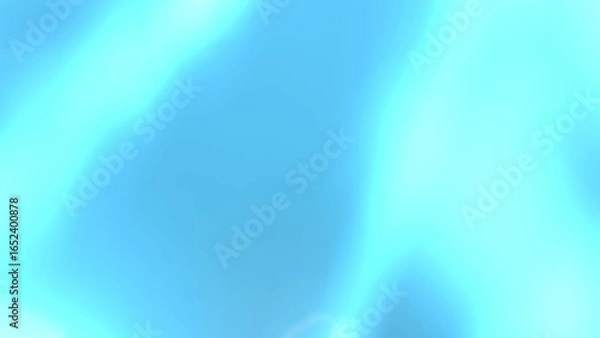 Fototapeta Abstract blue and turquoise background with soft shapes for elegant design projects