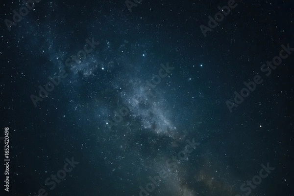 Fototapeta A Cosmic Dance of Light and Darkness