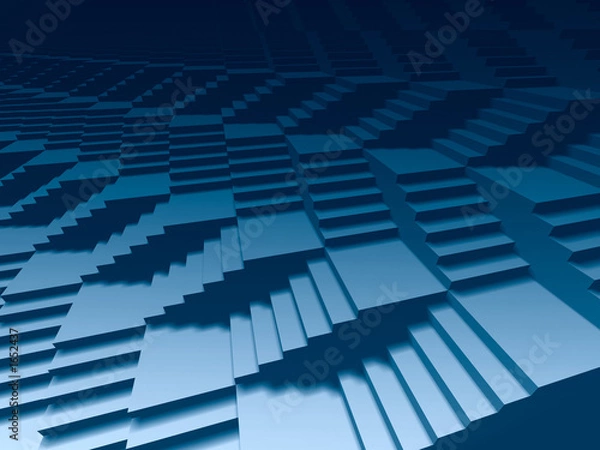 Fototapeta Infinite Stairs 3d