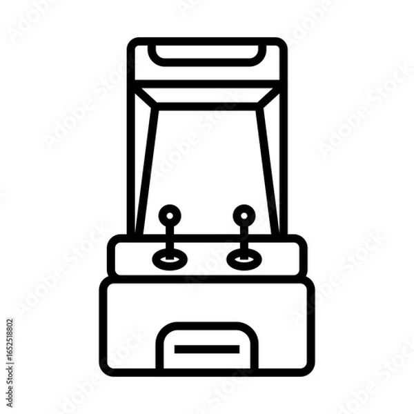 Fototapeta Arcade Machine icon design