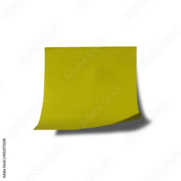 Fototapeta Realistic office reminder blank notes 