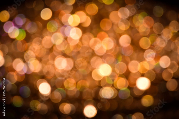 Fototapeta christmas lights background