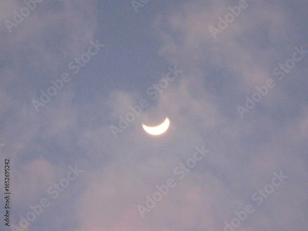 Obraz moon in the sky