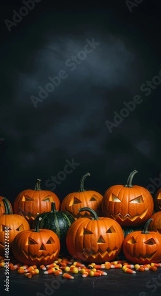 Fototapeta Spooky forest pathway