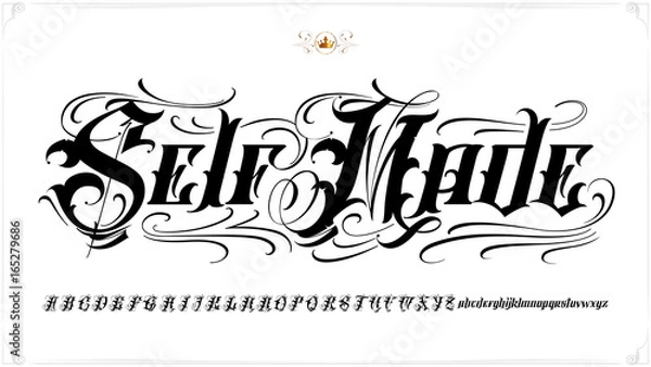 Fototapeta Własny napis tatuaż