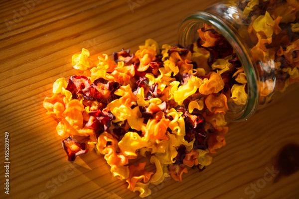 Obraz homemade dried carrots