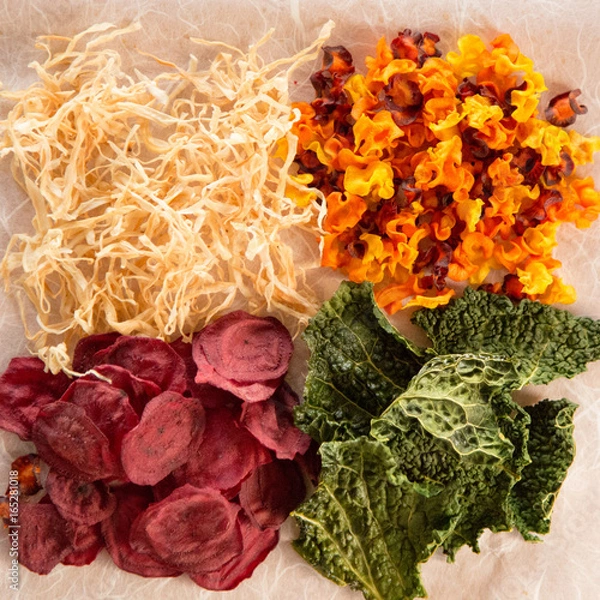 Obraz homemade dried vegetables