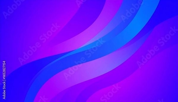 Fototapeta Abstract vibrant wavy background