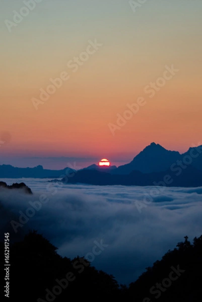 Obraz sunset over the sea