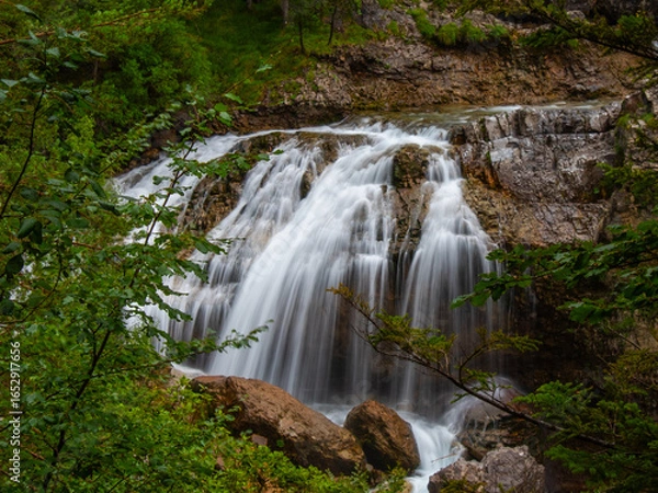 Obraz waterfall in the forest