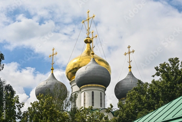Fototapeta Novodevichy Monastery in Moscow.