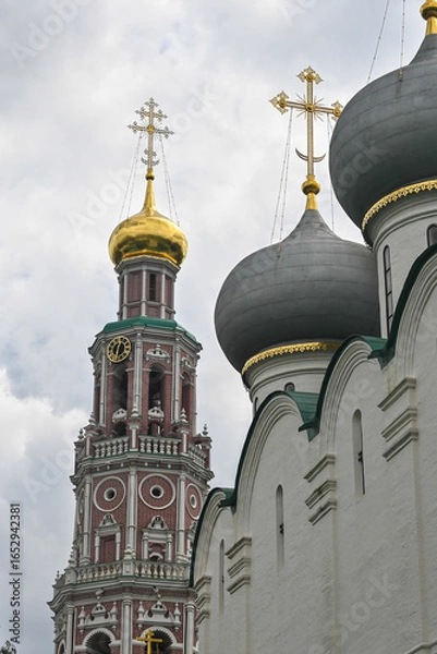 Fototapeta Novodevichy Monastery in Moscow.