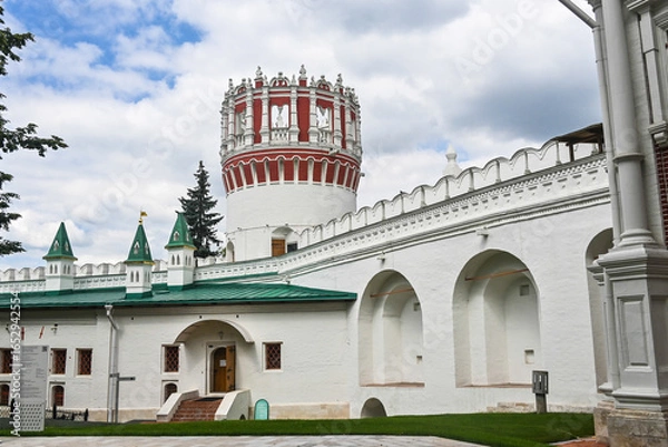 Fototapeta Novodevichy Monastery in Moscow.