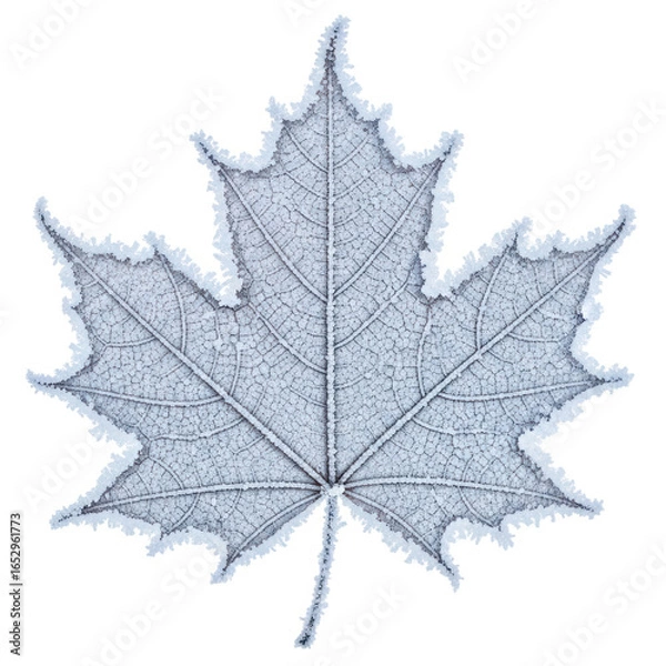 Obraz maple leaf isolated on white
