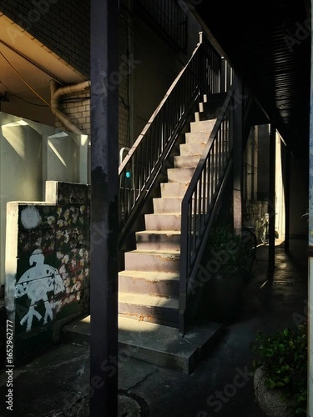 Obraz bridge at night