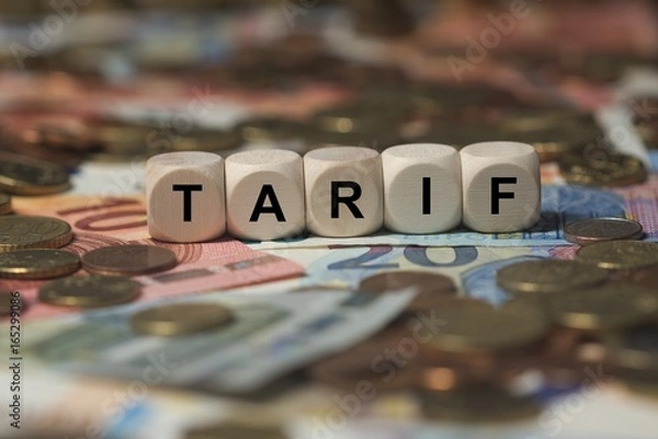 Obraz TARIF - Bilder mit Wörtern aus dem Bereich Krankenversicherung, Wort, Bild, Illustration