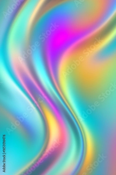 Fototapeta abstract colorful background with waves