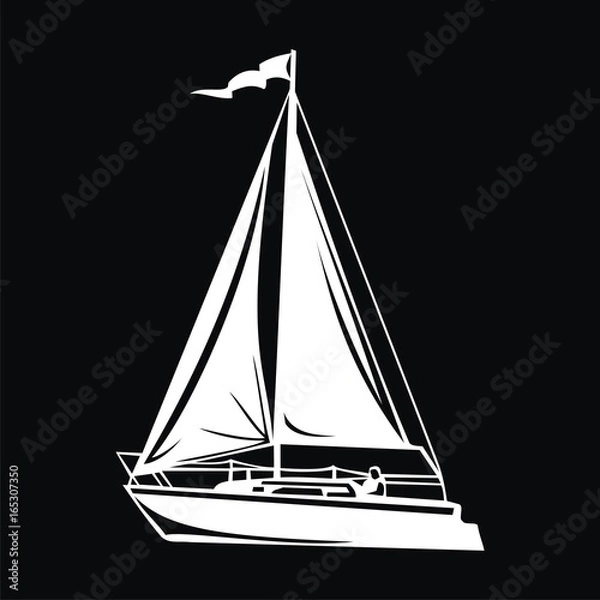 Fototapeta sailing ship