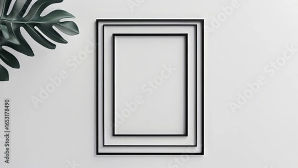 Obraz empty picture frame