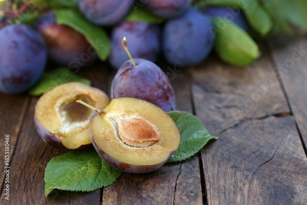 Obraz Frische Pflaumen