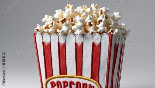 Obraz popcorn in box