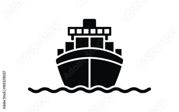 Obraz sailing ship vector illustration