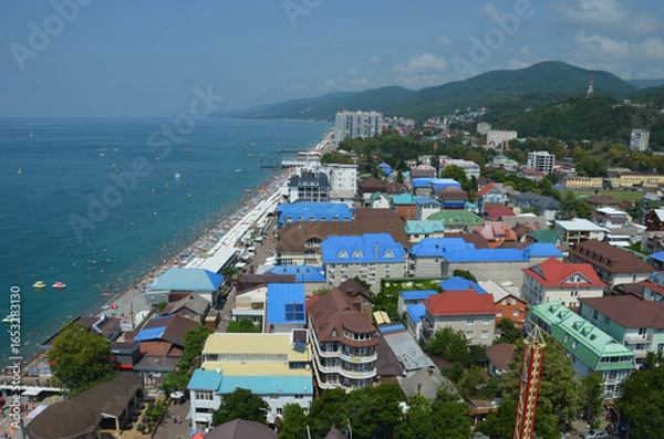 Obraz между морем и горами