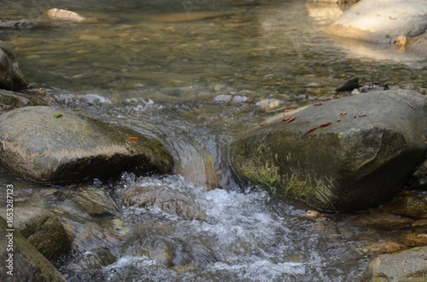 Obraz течение горной реки