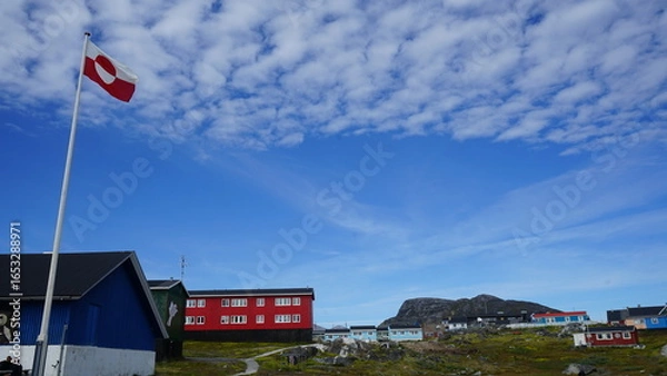 Fototapeta Nanortalik, Grönland 