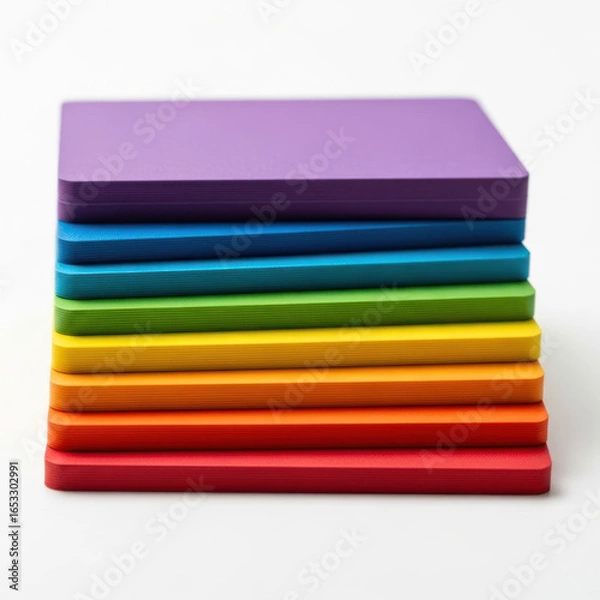 Fototapeta colored markers isolated on white