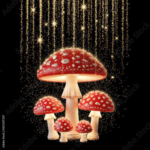 Obraz fly agaric mushroom